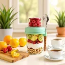 4pcs set glass oat jars, photo 5