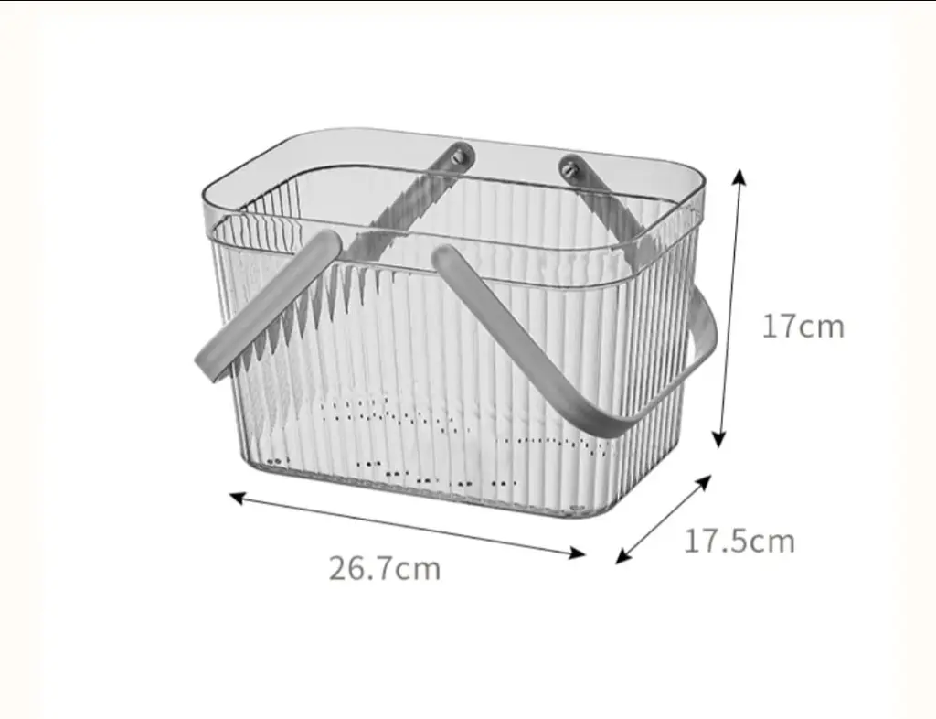 Transparent Bathroom Drain Basket, photo 4