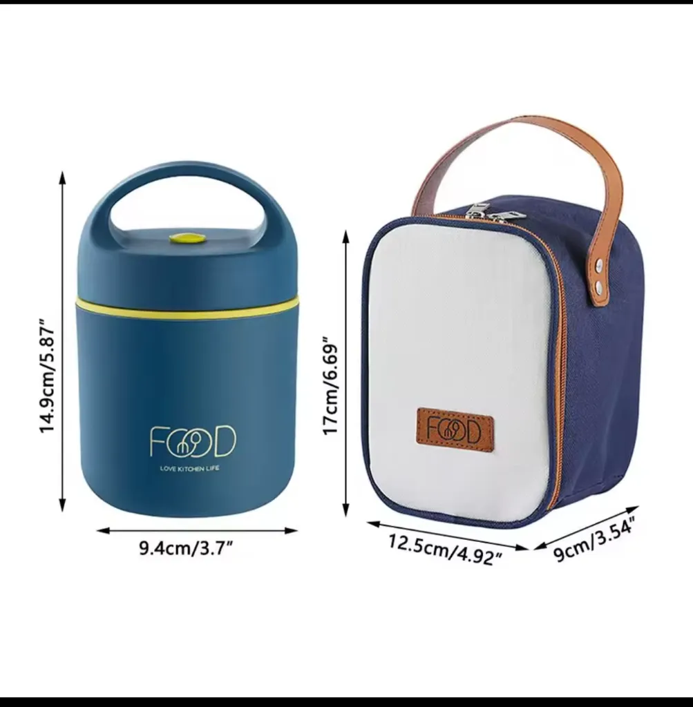 Insulated lunch box set, photo 4