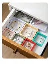 1 Piece Transparent PE Film Pendant Necklace Bracelet Ring Jewelry storage box, photo 4