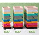 1 Piece Transparent PE Film Pendant Necklace Bracelet Ring Jewelry storage box, photo 5