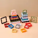 1 Piece Transparent PE Film Pendant Necklace Bracelet Ring Jewelry storage box, photo 7