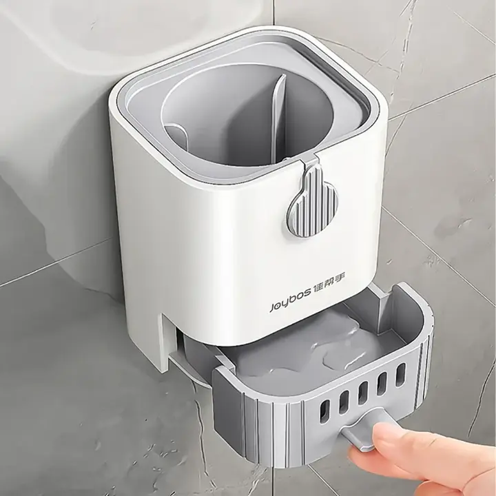 Wall Mounted Long Handle Toilet Cleaning Brush With Holder, photo 2