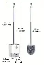 Wall Mounted Long Handle Toilet Cleaning Brush With Holder, photo 4