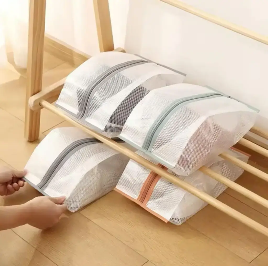 Mesh Shoe Bag for Laundry