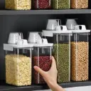 Storage Containers with Measuring Cup