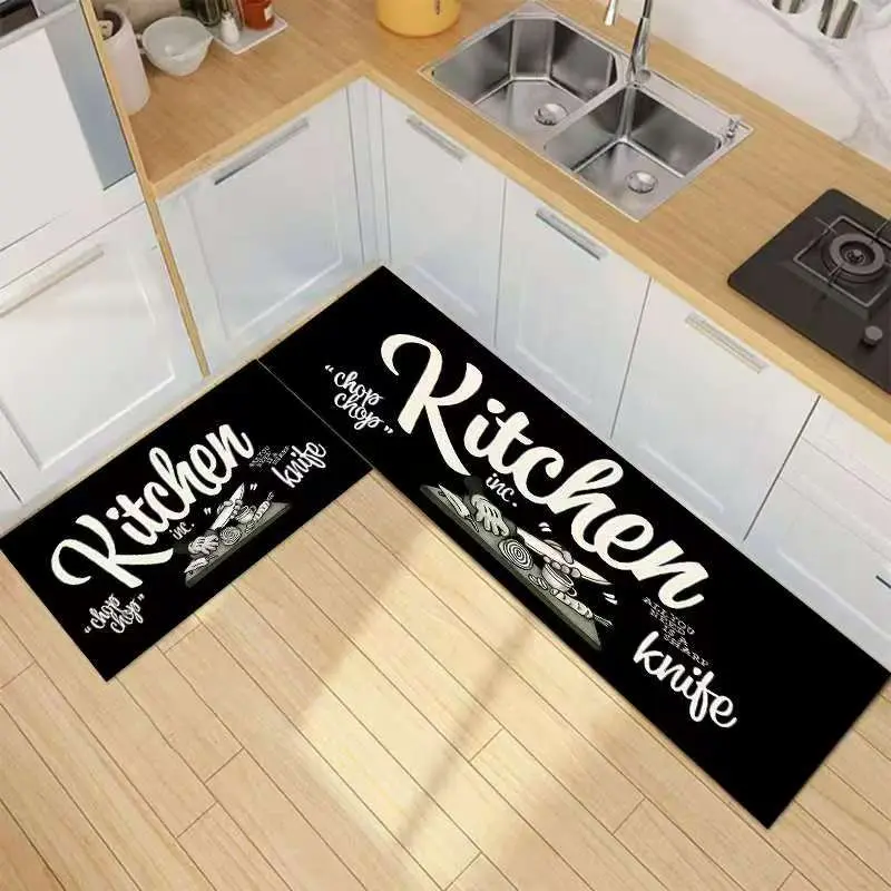 Kitchen Mat Set, 2 Pieces