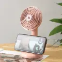 Handheld Desktop Fan, Small Retro Rotatable