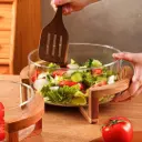 Borosilicate Glass salad bowl