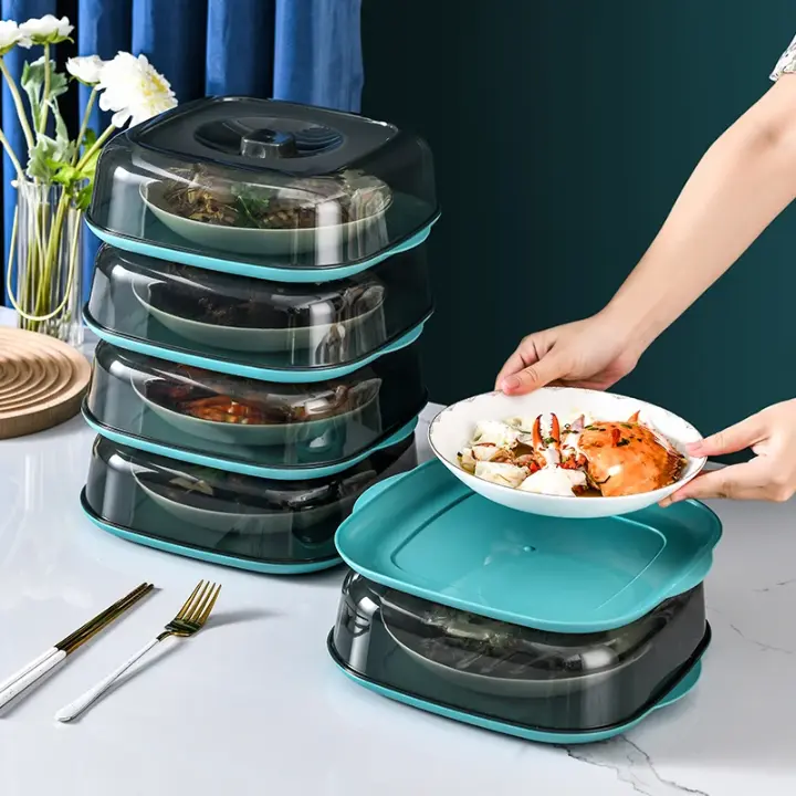 Square Food Cover, Clear Acrylic
