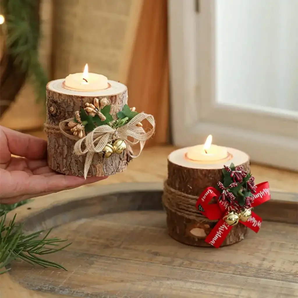 Christmas Candle Holder