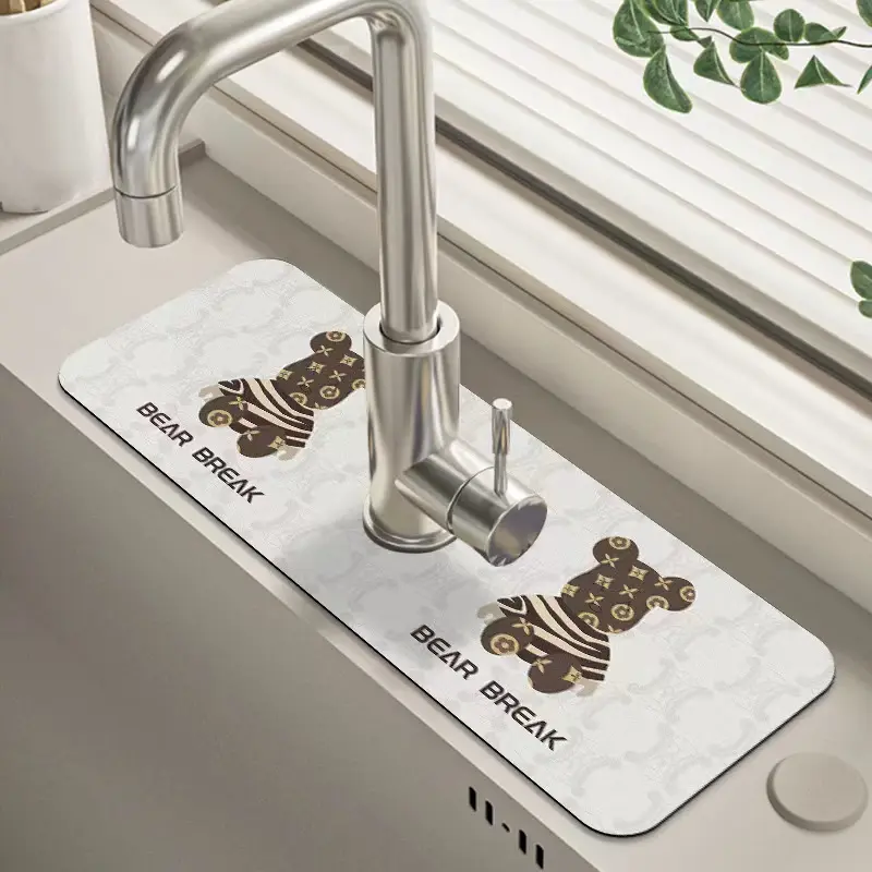 Kitchen Sink Faucet Drain Pad
