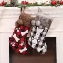 Christmas Socks Decoration, 2 Pieces