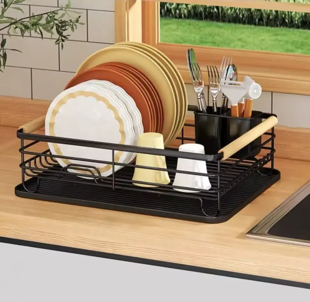 Dish Drying Rack, Single Layer Carbon