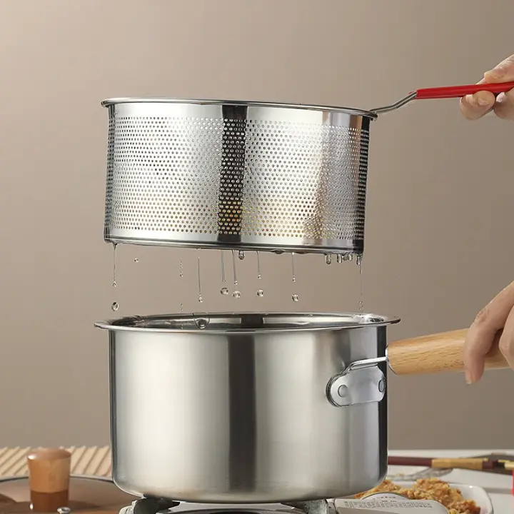 Milk and Frying Pot, 2-in-1