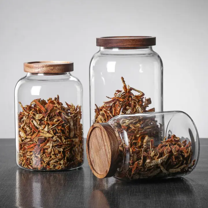 Borosilicate Glass Storage Jar, 3 L