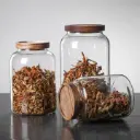 Borosilicate Glass Storage Jar, 3 L