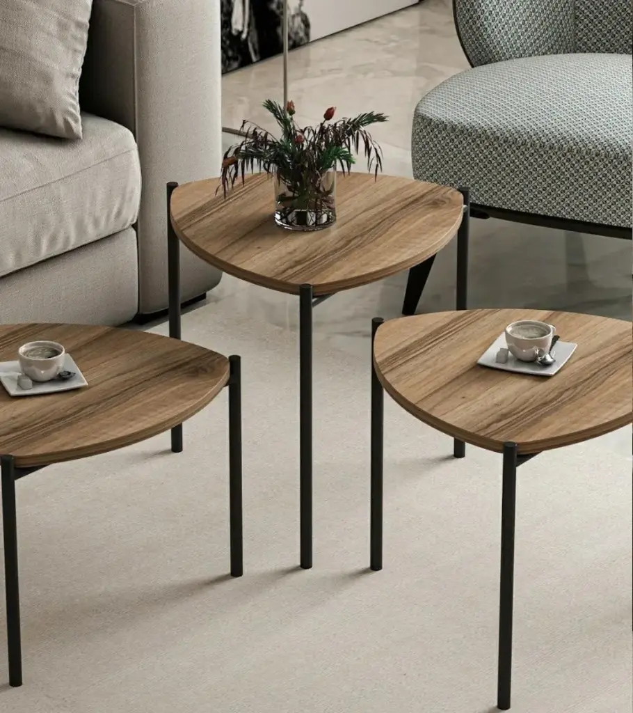 Nesting Coffee Table Set, Nest of Tables