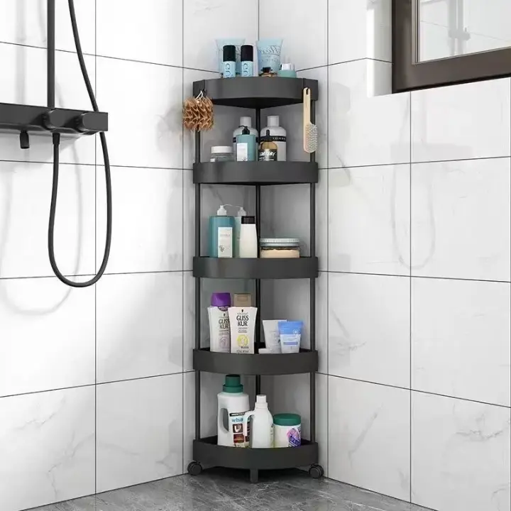 Corner Storage Rack, 5-Layer Multifunctional