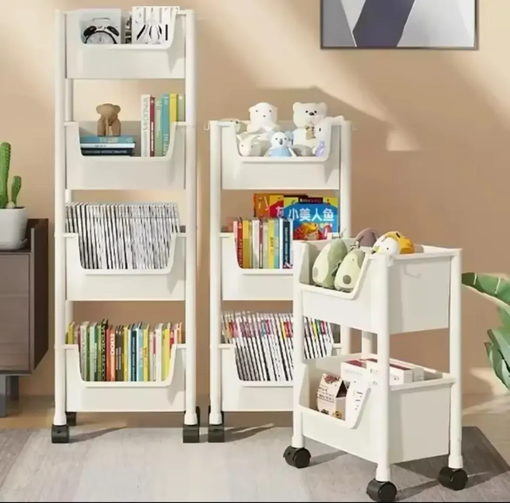 4-Layer Trolley Storage Rack