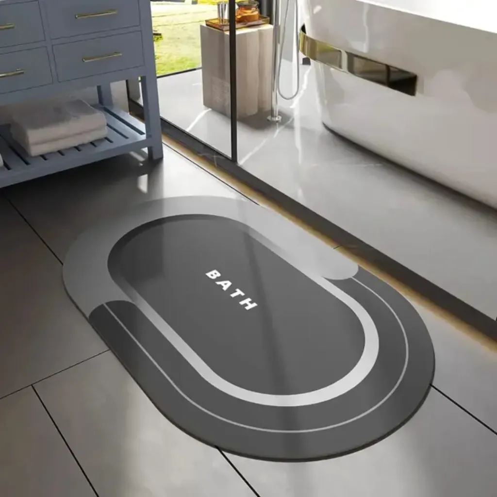 Absorbent Bathroom Floor Mat