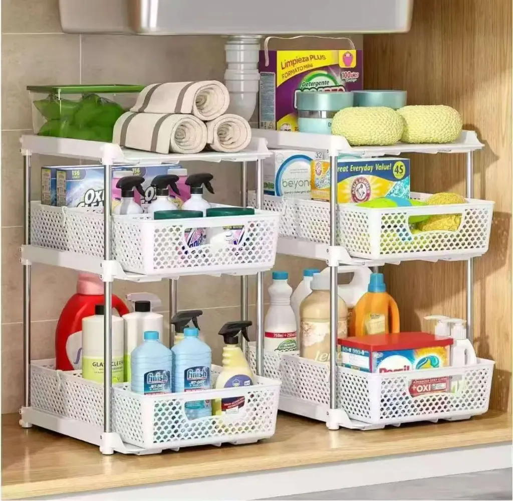 Pull-Out Rack, Multifunctional, 2 Pieces
