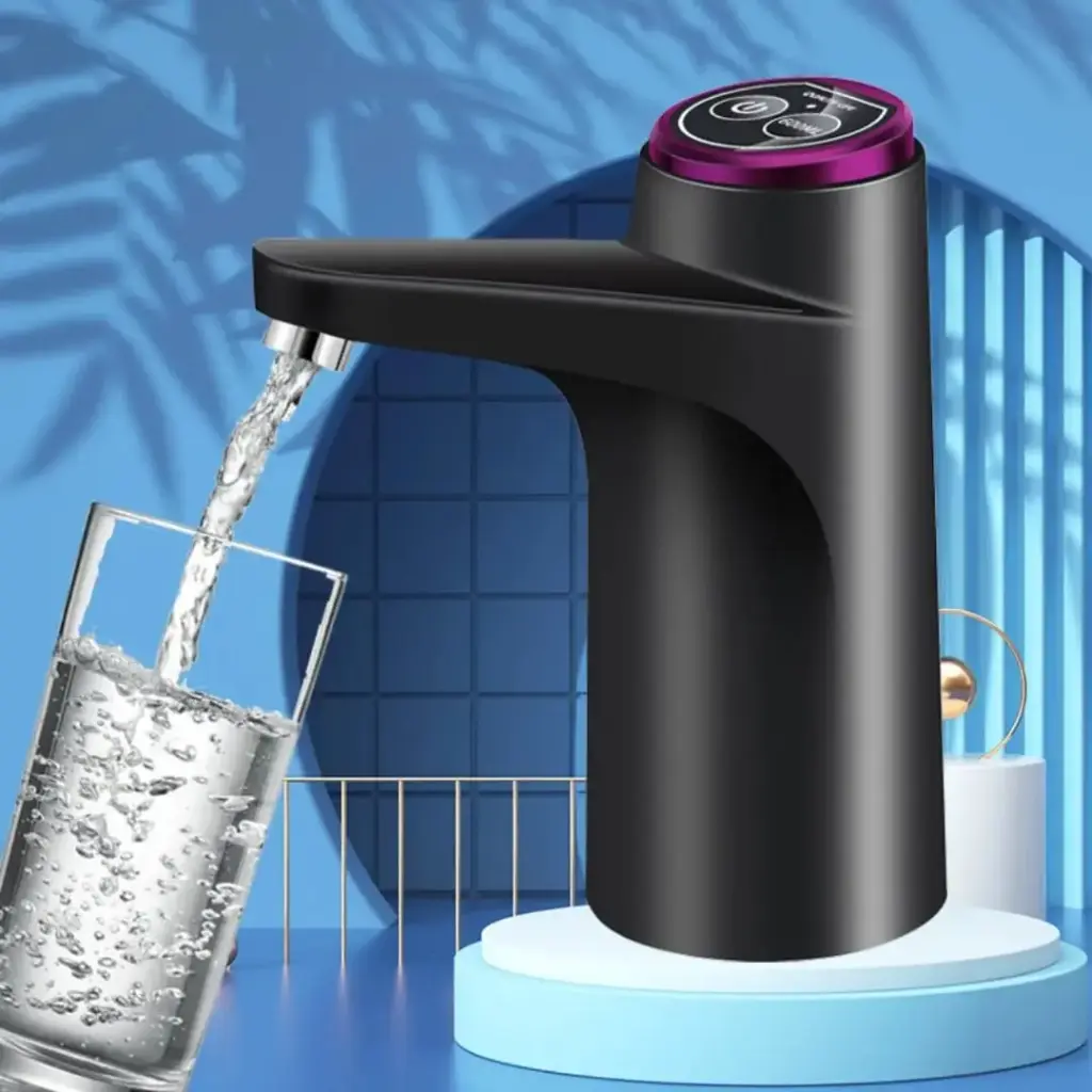 Automatic USB Rechargeable water pump/ dispenser  (White)