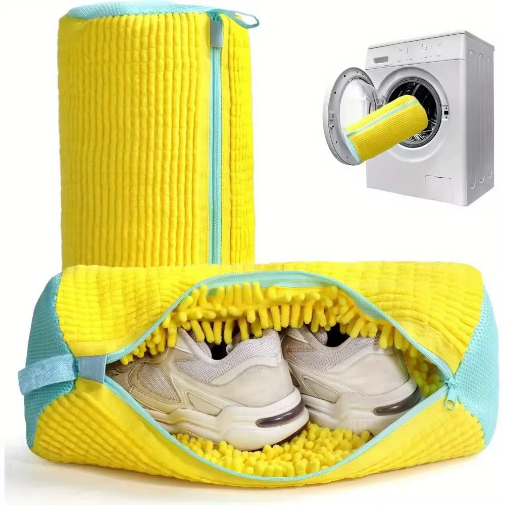 Eco-Friendly Washing Machine Shoe Washing Bag (Grey)