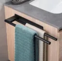 Double layer  towel holder