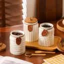 3PC CERAMIC CANISTER
