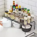 Adjustable kitchen shelf