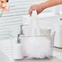 Bathroom Drain Basket, Transparent