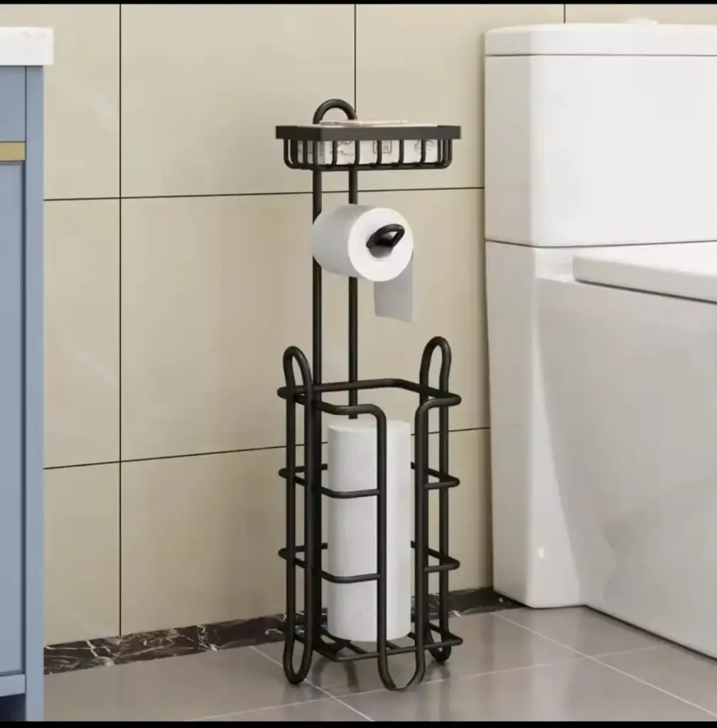 Heavy-Duty Tissue Holder for Bathroom
