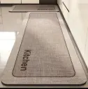 Anti-Slip Kitchen Mats with Rubber Bottom