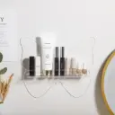 Arcylic Butterfly Floating Bathroom Shelf