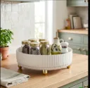 Rotating Multi-Purpose Storage Tray