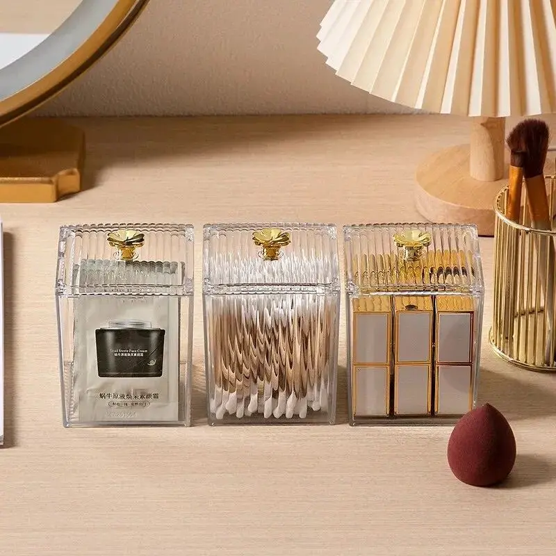 Makeup Cotton Pad Storage Box, Multifunction