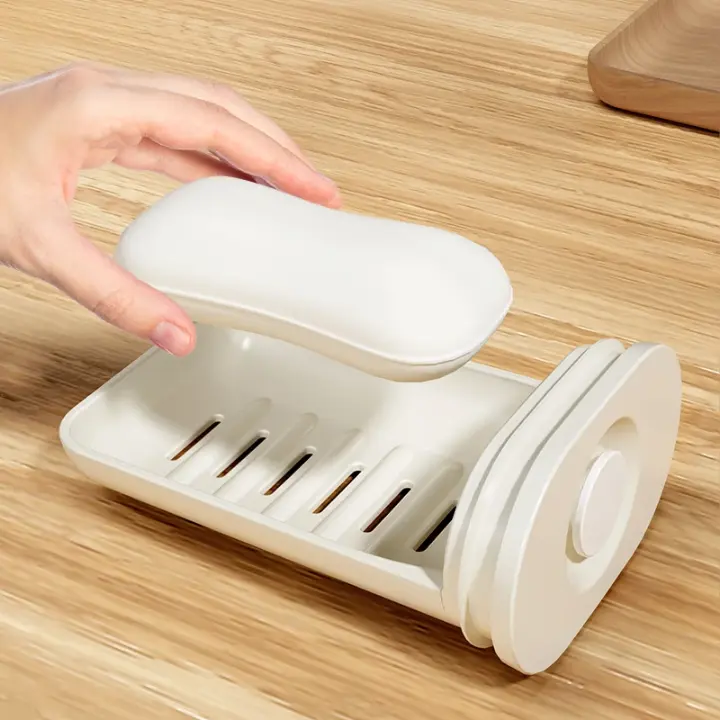 Portable soap holder with Lid