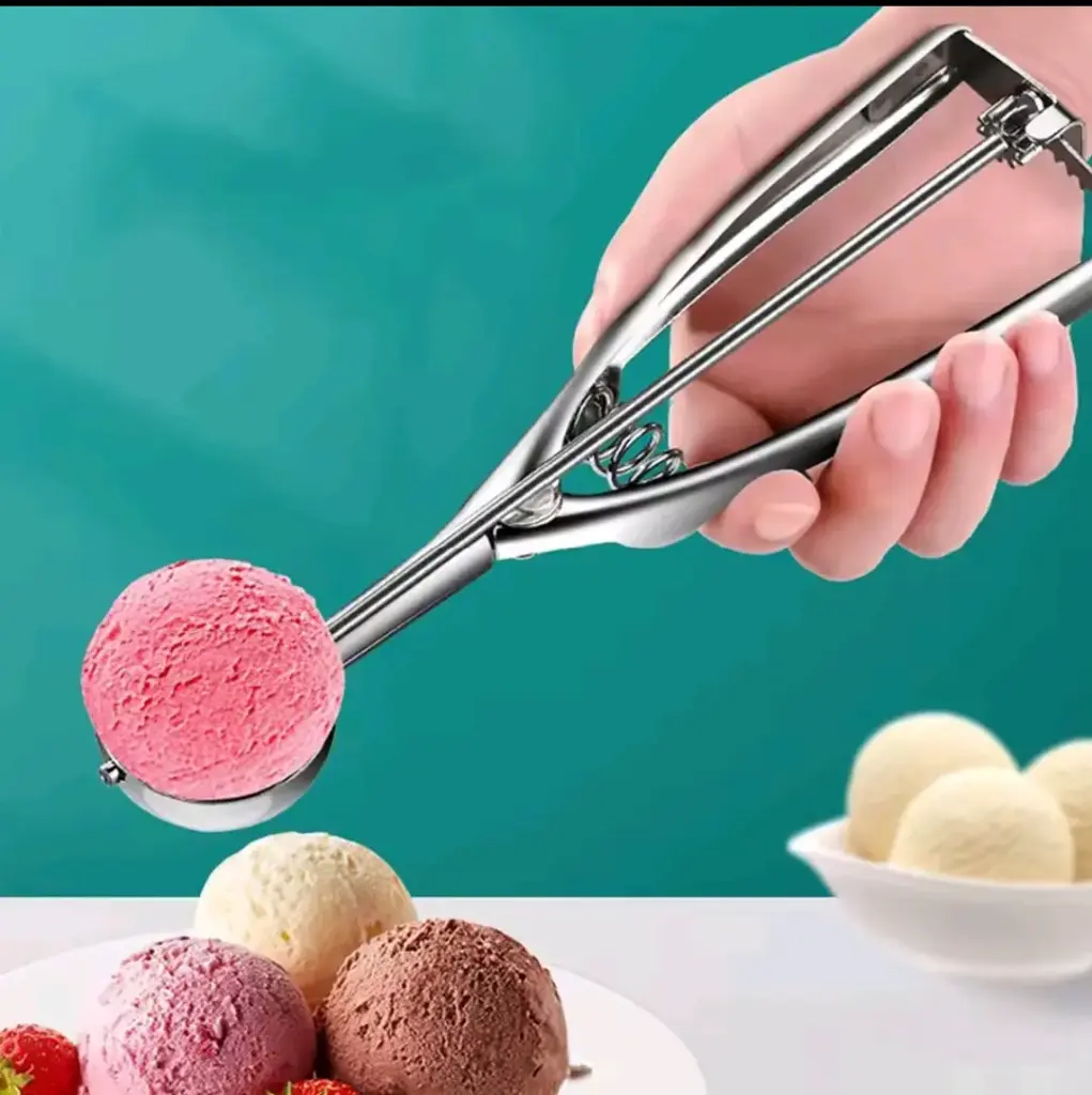 Stainless steel  ice-cream scooper