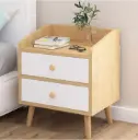 Nightstand End Table, Bedside Table