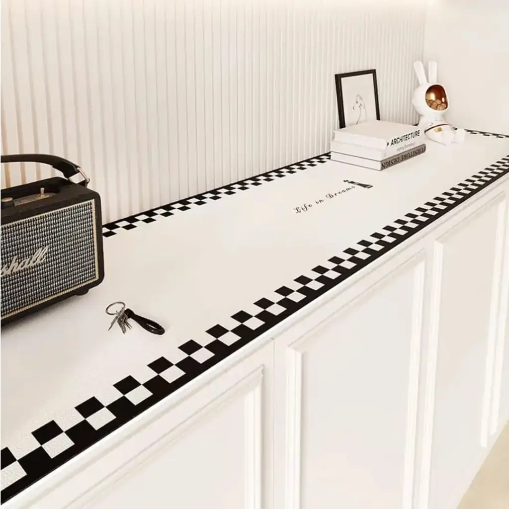 Washable Table Runner and TV Stand Mat