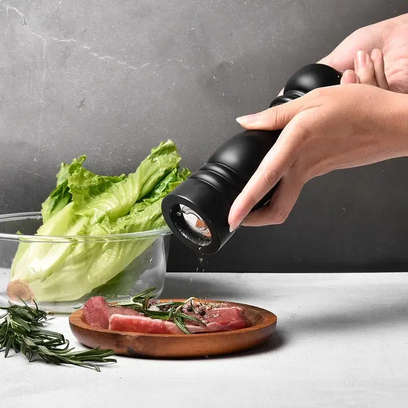 Wood Pepper Grinder, 6 Inch