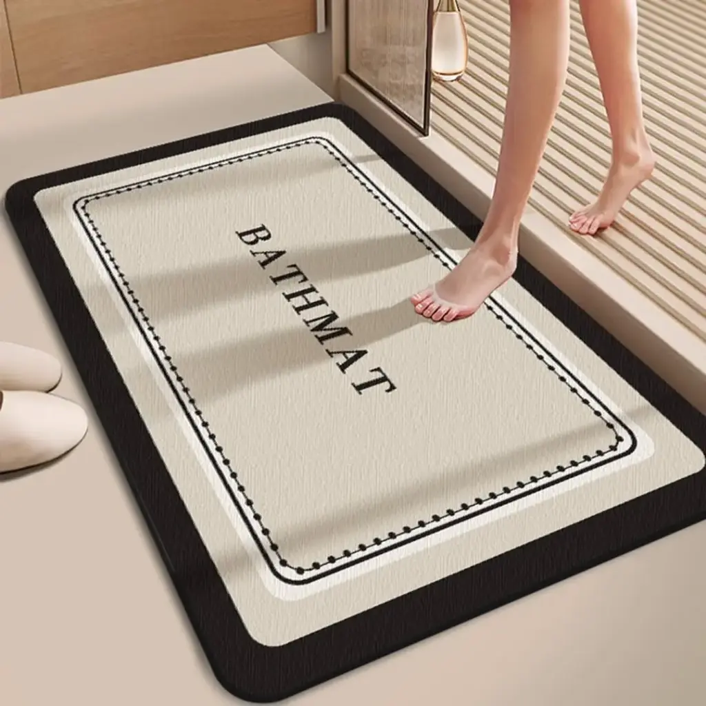 Diatom Mud Bathroom Mat and Doormat