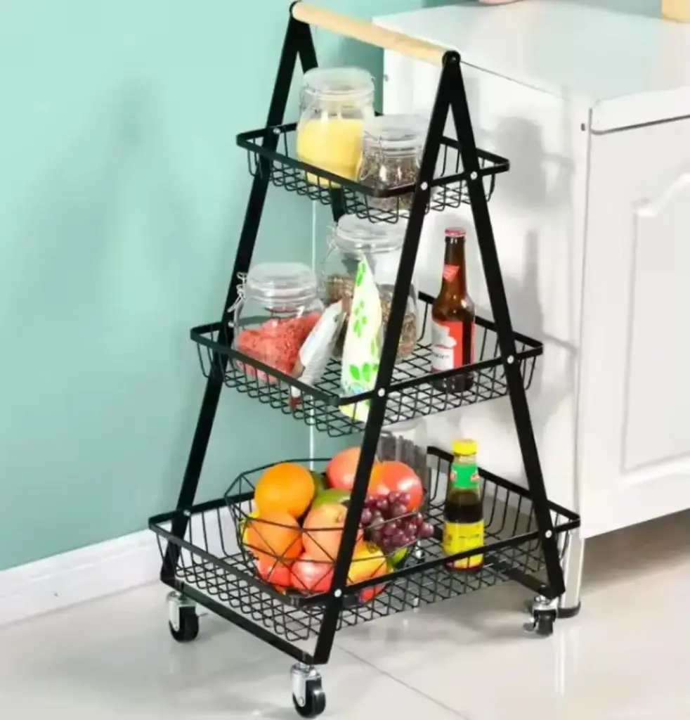Multifunctional Storage Rack, 3-Tier