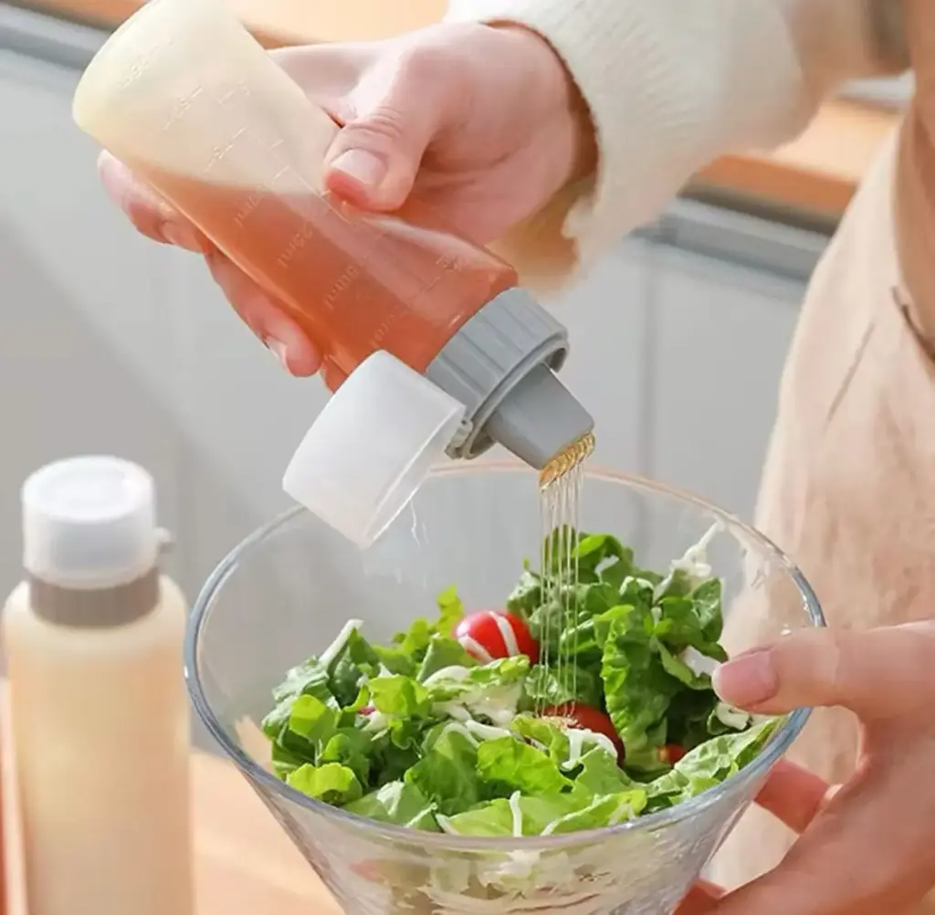 Condiment Squeeze Bottle, 5 Holes, 350 ml