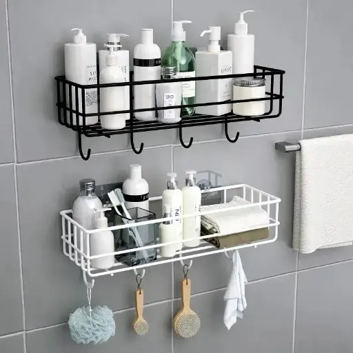 Wall Mounted Bathroom Shelves