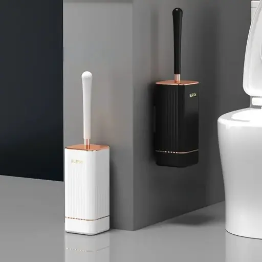 Toilet brush &holder set