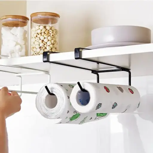 Kitchen Utensils Cabinet Paper Towel Rack